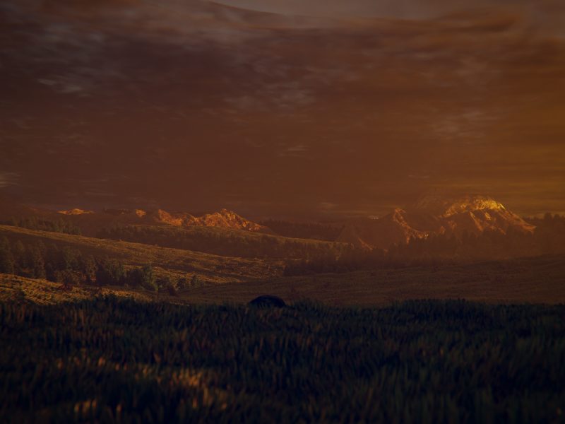 Highland - Created with Blender 3D