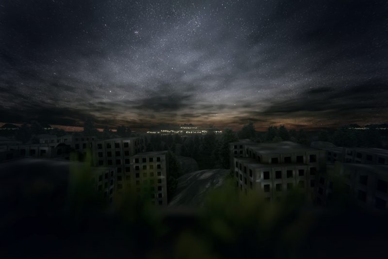 Twilight Horizon - Created with Blender3D