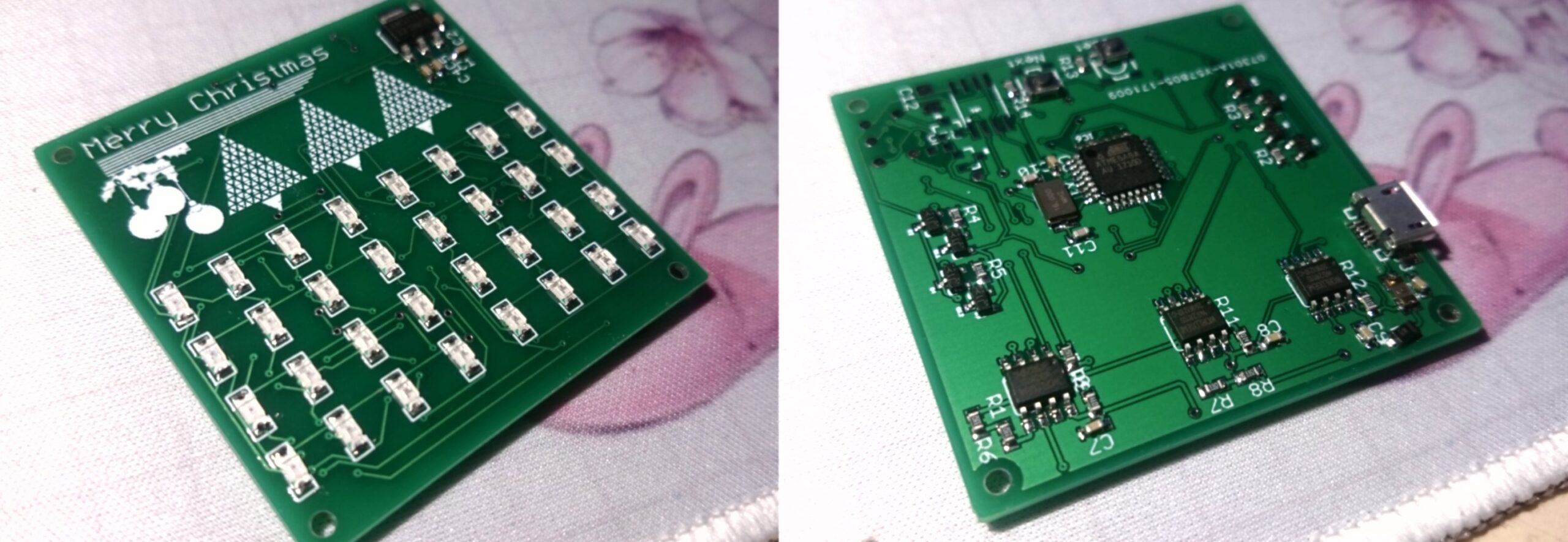 Christmas Card Schematic/PCB