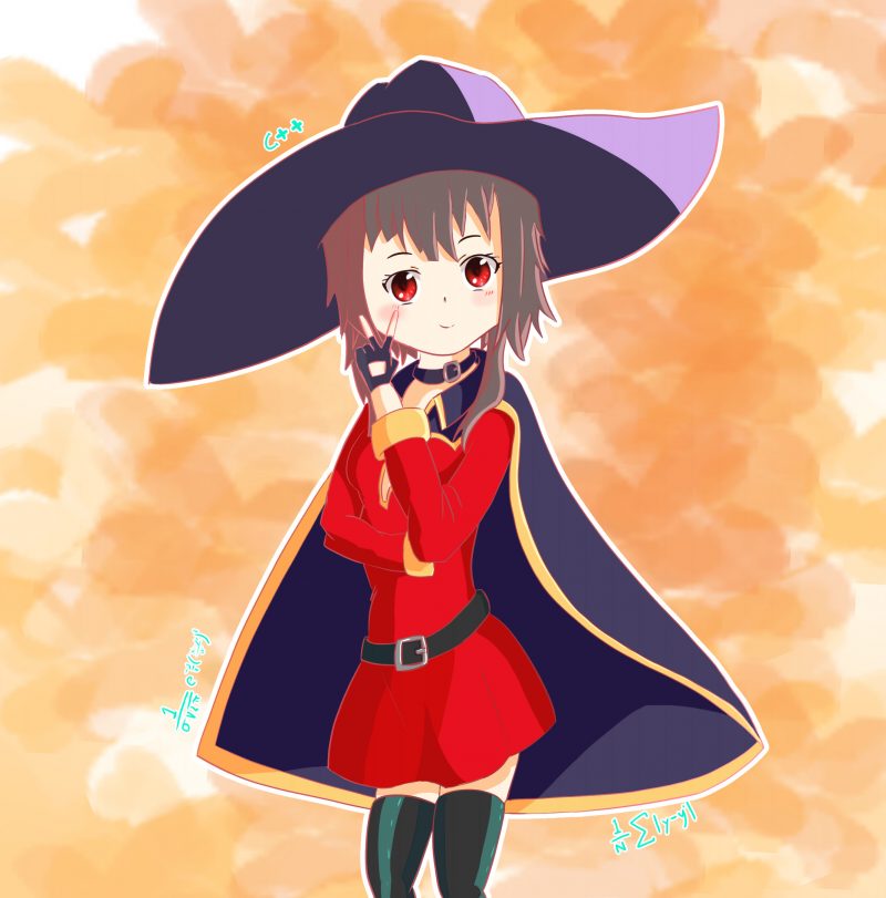 Megumin - Created with Krita