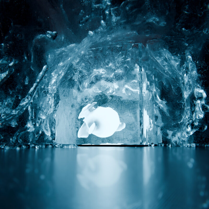 Water Simulation Render - Created with Blender 3D