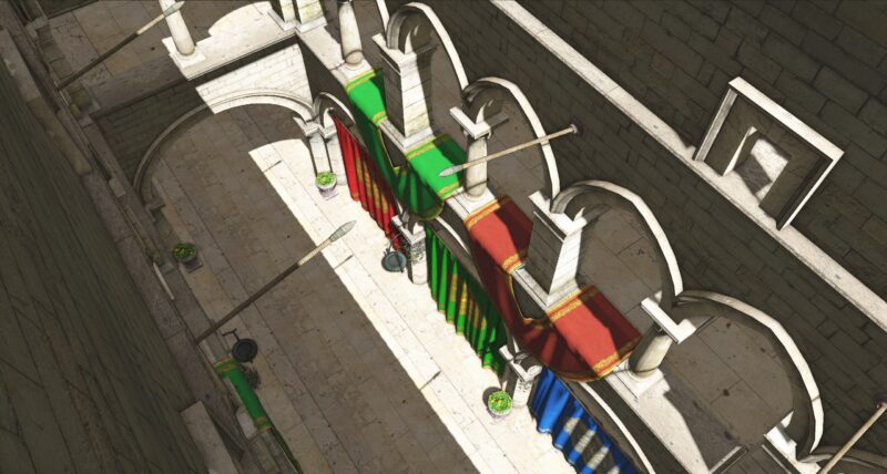 OpenGL C++ Rendering Sponza