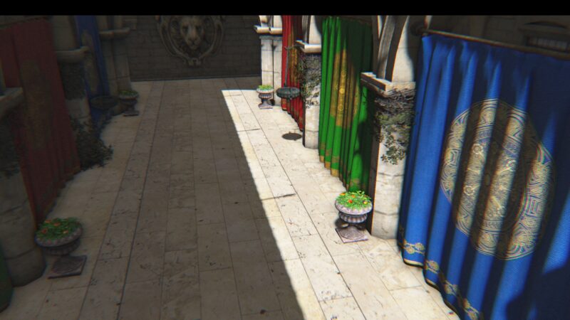 OpenGL C++ Rendering Sponza