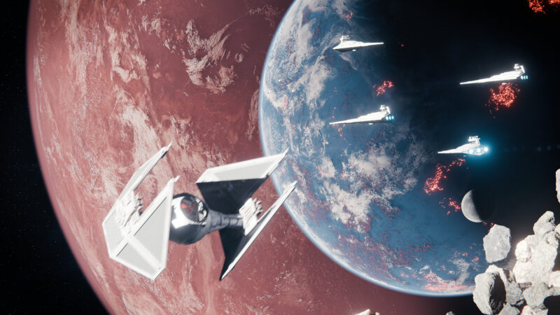 Star Wars - Created with Blender 3D